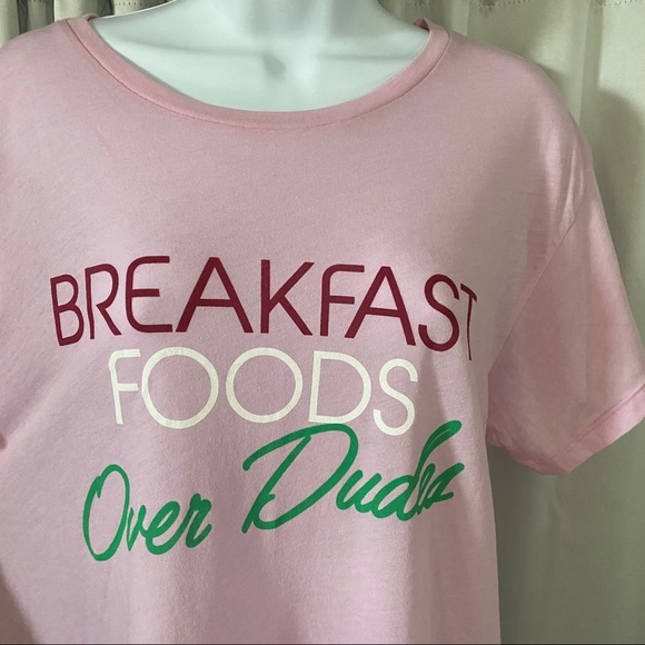 NWT WILDFOX Fuchsia Loose Fit Graphic Tee - Picture 4 of 7